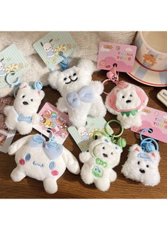 Generic Creative Gifts Do Activities Doll Key Chain Pendant Plush Cute Cartoon Backpack Pendant Night Market Stall-Specifications:Kapibala  - Image 4