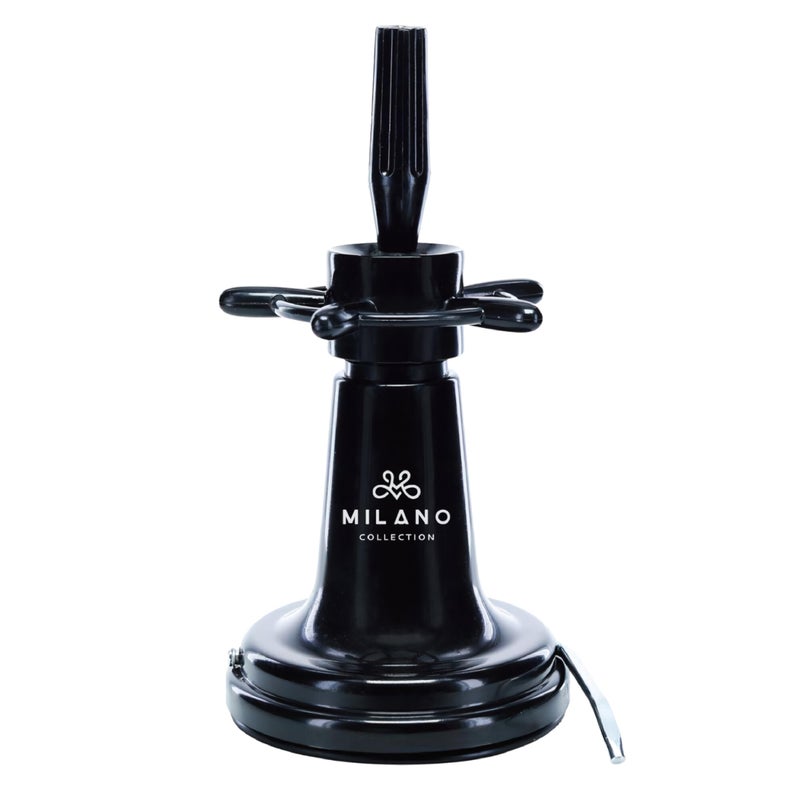 MILANO COLLECTION MILANO COLLECTION Deluxe Premium Suction Table Stand  Black for Wig and Mannequin Head 