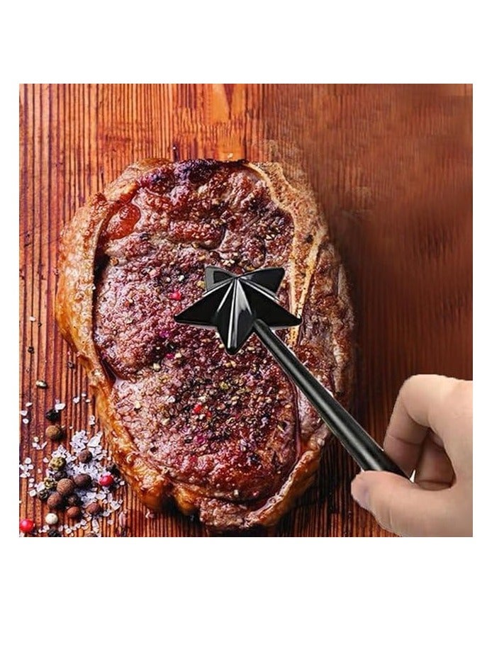 هزازات الملح السحرية مكونة من قطعتين من هزازات الملح والفلفل والصولجانات السحرية على شكل نجمة خماسية، وإكسسوارات المطبخ المصممة لتكون الإضافة المثالية لتجربة تناول الطعام الخاصة بك - Image 3