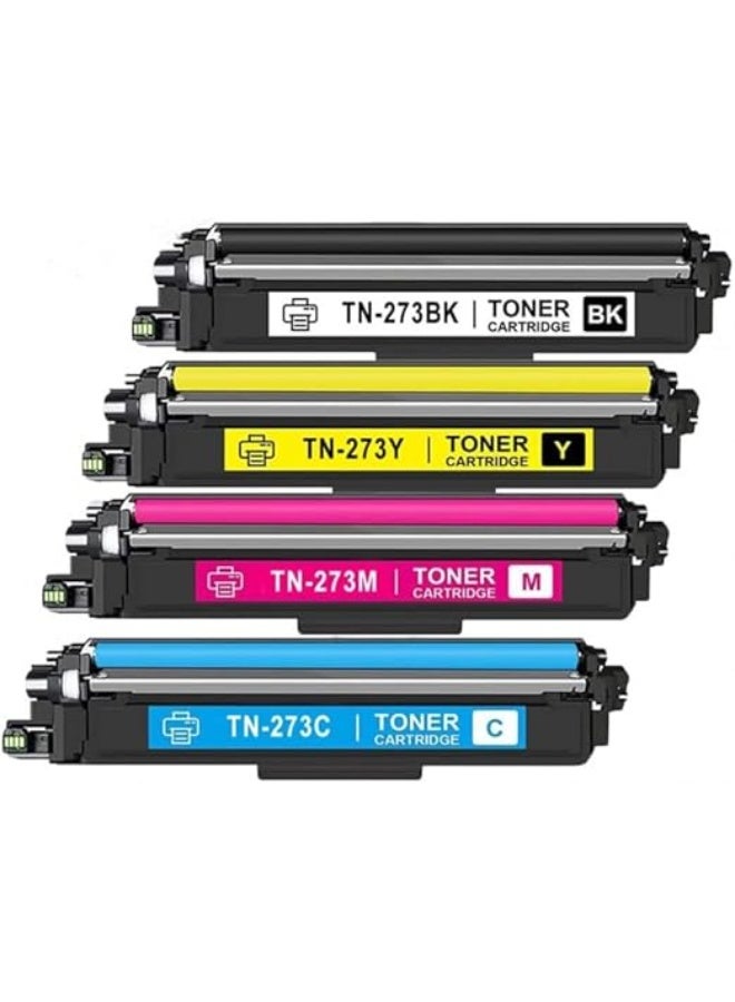 A Plus TN-273 Compatible CMYK Toner Cartridge Full Set for Brother HL-L3210CW, HL-L3230CDW, MFC-L3770CDW - Image 1
