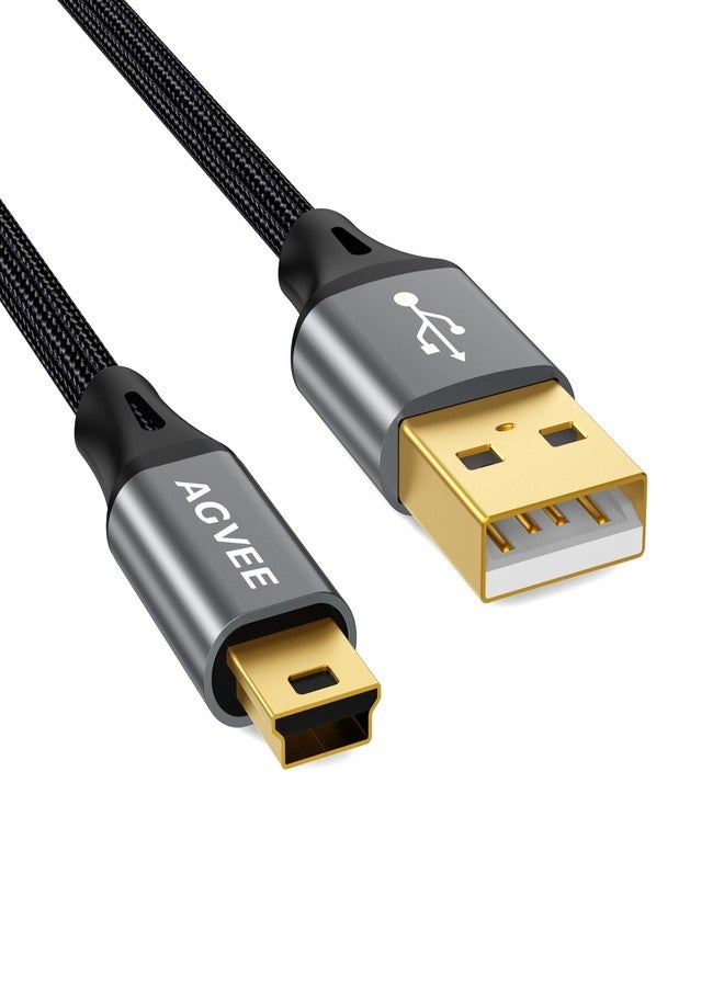 AGVEE 2 Pack 3.3ft Camera IFC-400PCU USB Data File Transfer AV Out Digital Cable Cord for Canon Rebel EOS T1i T2i T3 T3i T4i T5 T5i T6 T6i T6s T7i, PowerShot/DSLR Cameras & Vixia Camcorders, Dark Gray - Image 1