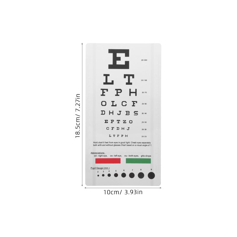 Exam Visual Testing For Wall Testing Equipment For Home Use Classroom Supply Wear Resistant Exam Tool - Image 3