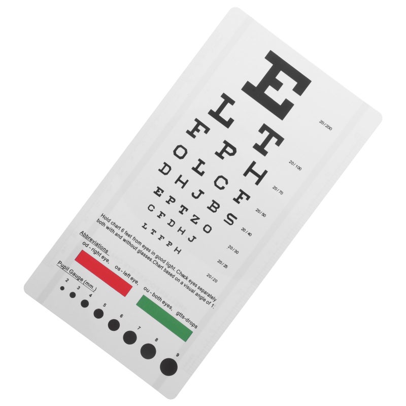 Exam Visual Testing For Wall Testing Equipment For Home Use Classroom Supply Wear Resistant Exam Tool - Image 4