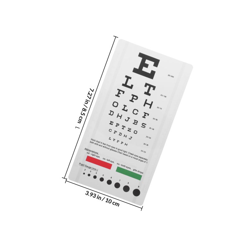 Exam Visual Testing For Wall Testing Equipment For Home Use Classroom Supply Wear Resistant Exam Tool - Image 2