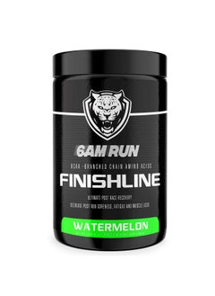 6AM Run Finishline; Bcaa Powder Amino Energy; Post Run Recovery Drink; Branch Chain Amino Acids Powder; Heal And Recovery Powder; Keto Post Workout Powder; Watermelon Bcaa Powder; 50 Scoops  - Image 1
