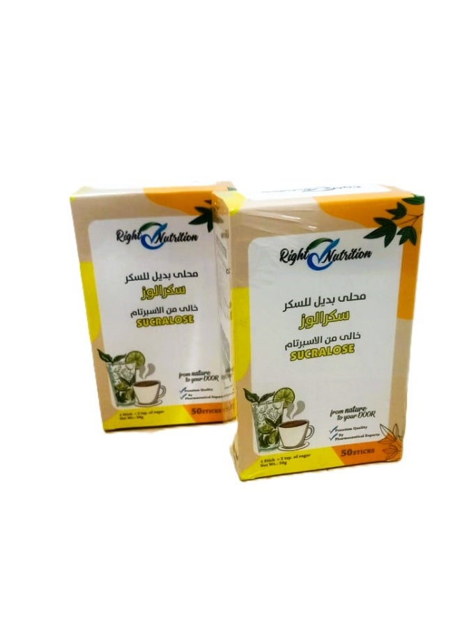 right nutrition Sucra lose 50 packets (2 packs)