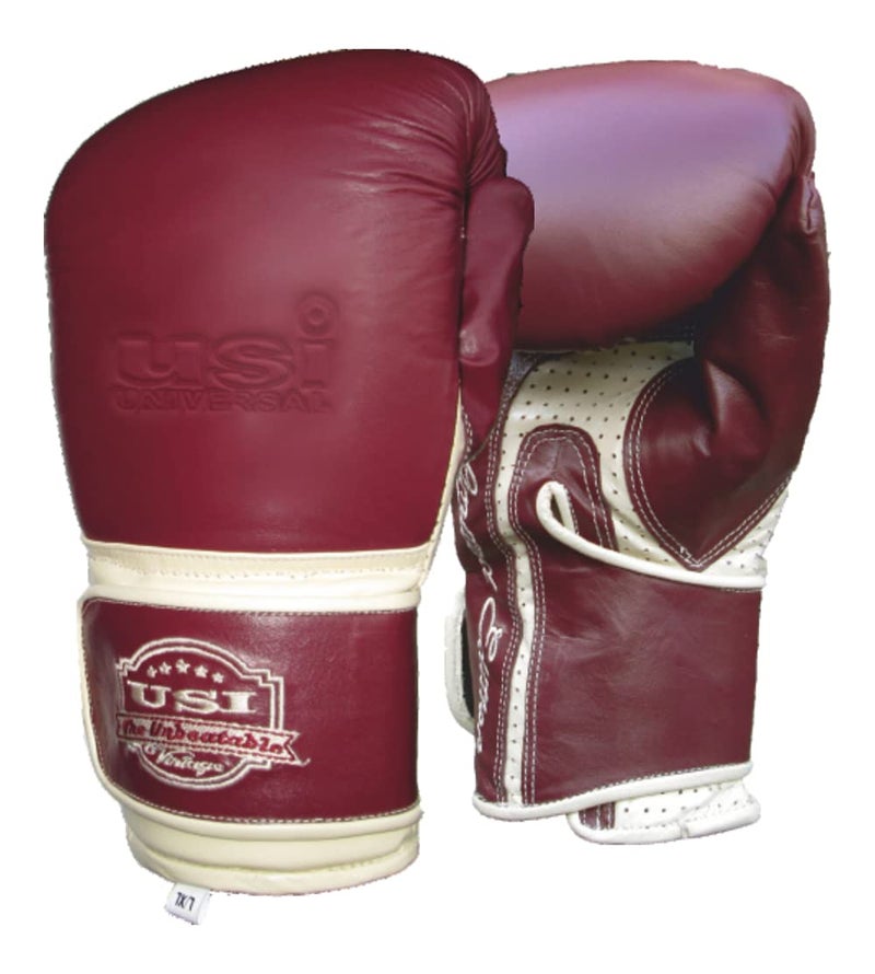 USI UNIVERSAL Boxing Gloves for Men & Women, 617SP Training Sparring Gloves (Size L/XL), Top Grain Hide Leather Muay Thai MMA Kickboxing, Adult Heavy Punching Bag Gloves Mitts Workout - Image 5