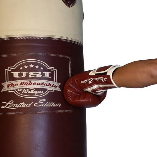 USI UNIVERSAL Boxing Gloves for Men & Women, 617SP Training Sparring Gloves (Size L/XL), Top Grain Hide Leather Muay Thai MMA Kickboxing, Adult Heavy Punching Bag Gloves Mitts Workout - Image 2