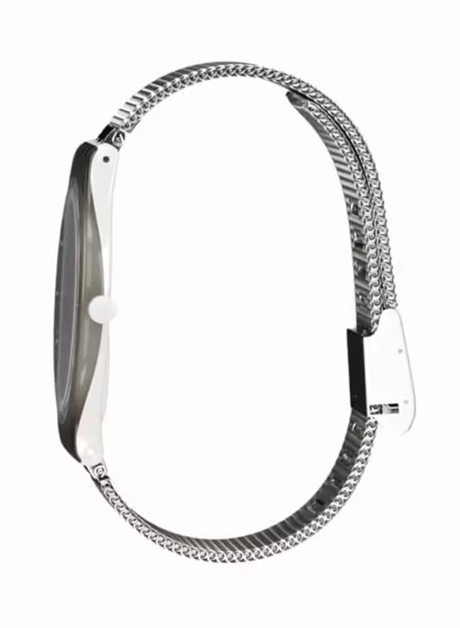 Swatch ساعة يونيكس من الفولاذ المقاوم للصدأ كوارتز SKINMESH - Image 4