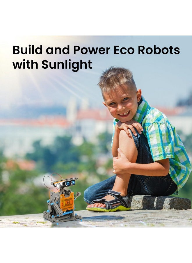 Sillbird Sillbird STEM 12-in-1 Education Solar Robot Toys for Boys Ages 8-13, DIY Building Science Experiment Kit Birthday Gifts for Kids 8 9 10 11 12 13 Years Old, Solar Powered by The Sun  - Image 3
