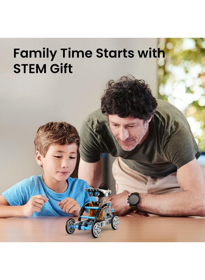Sillbird Sillbird STEM 12-in-1 Education Solar Robot Toys for Boys Ages 8-13, DIY Building Science Experiment Kit Birthday Gifts for Kids 8 9 10 11 12 13 Years Old, Solar Powered by The Sun  - Image 2