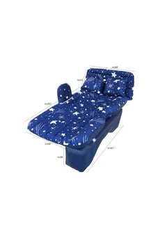 Manful Air mattress for car Unique design inflatable air mattress for car with back seat pump for traveling by car, car camping for medium and large car Universal SUV air sofa with two airbags  - Image 4