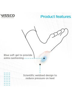 Vissco Heel Cushion with Blue Spot - pzsku/ZCFAB079500A5CC04F7BBZ/45/_/1709373654/176415a9-af10-46cf-8573-f527604a5bf8