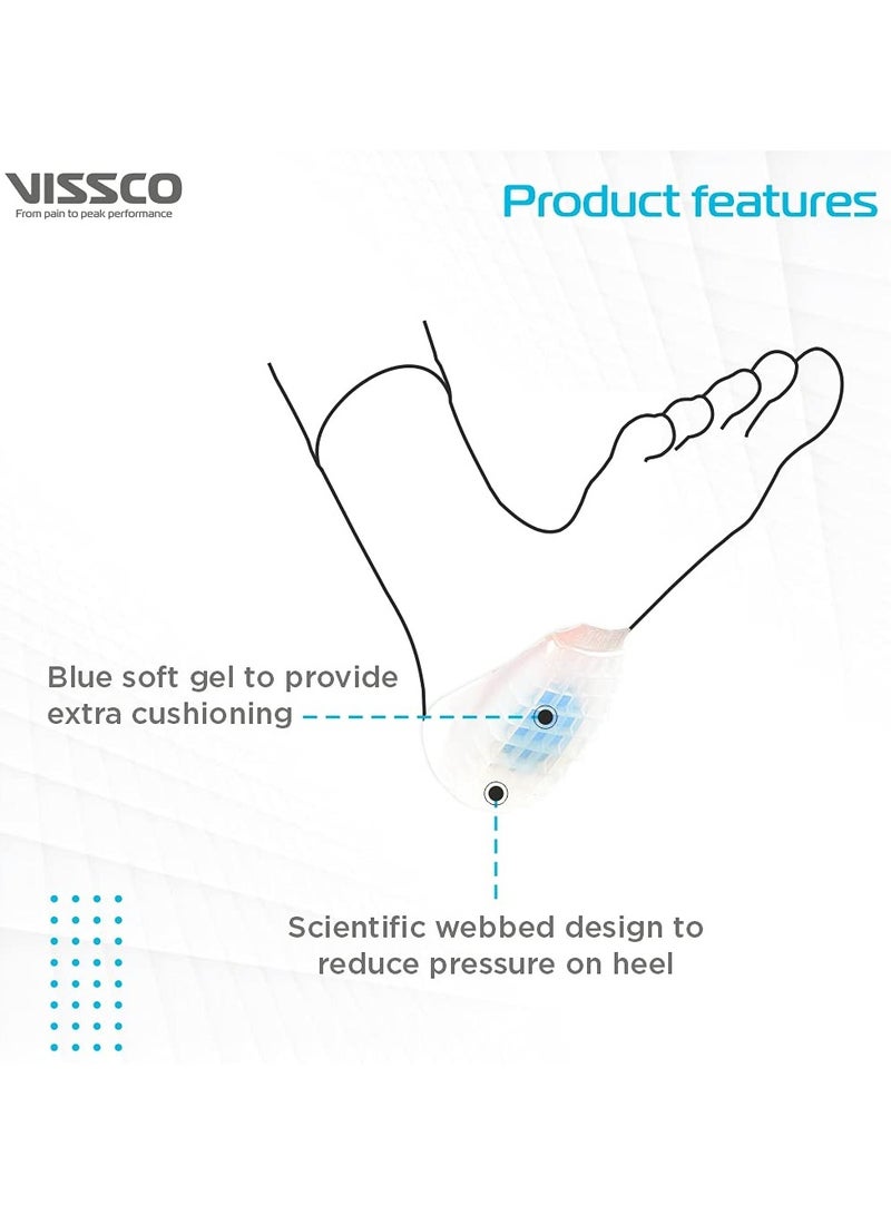 VISSCO وسادة كعب فيسكو بنقطة زرقاء - Image 2
