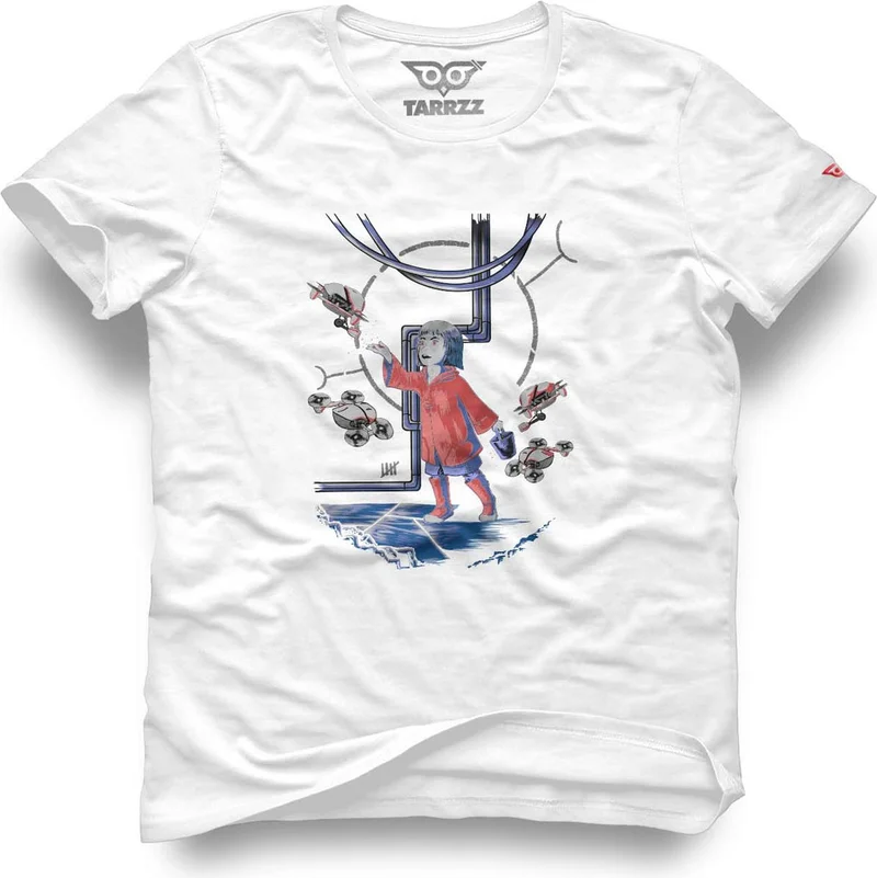 Tarrzzcom Little Red Riding Hood Design T-Shirt