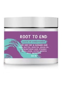 Root To End Conditioner for Dry & Damaged Hair – Nourishing & Repairing Formula – Restores Softness and Strength – 400ml
