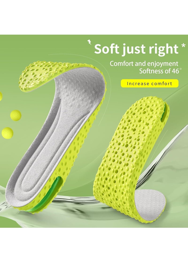 GUDOO زيادة الطول باطن الأحذية وسادة هوائية باطن أحذية عالي إدراج كعب للرجال والنساء وسادة كعب امتصاص الصدمات تخفيف آلام القدم - Image 2