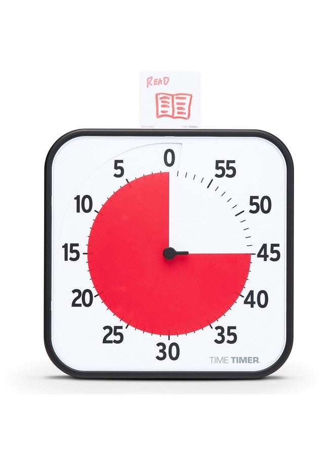 TIME TIMER 12 inch Visual Timer 60 Minute Kids Desk Countdown Clock with Dry Erase Activity Card, Also Magnetic for Classroom, Homeschooling Study Tool, Task Reminder, Home and Kitchen Timer - Image 1