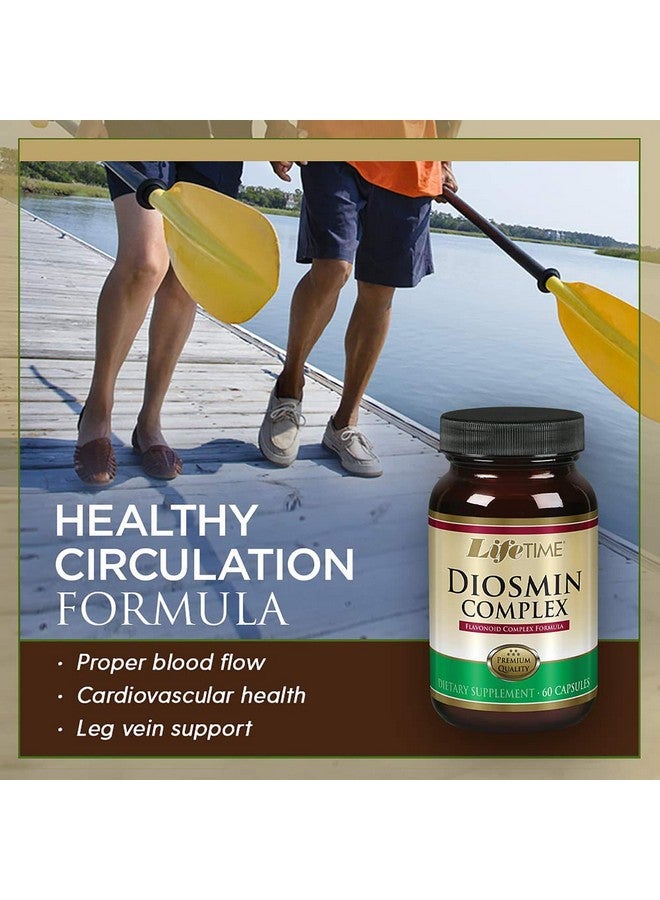 Lifetime Diosmin Flavonoid Complex ; Circulation Vein And Heart Health Support With Horse Chestnut ; 60Ct 30 Serv  - Image 5