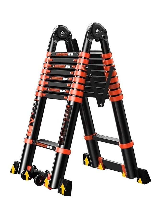 Imported telescopic Carbon Steel ladder interlocking adjustable length 2.1meters bendable 360 ​​degrees /YT-CTM210 - Image 1