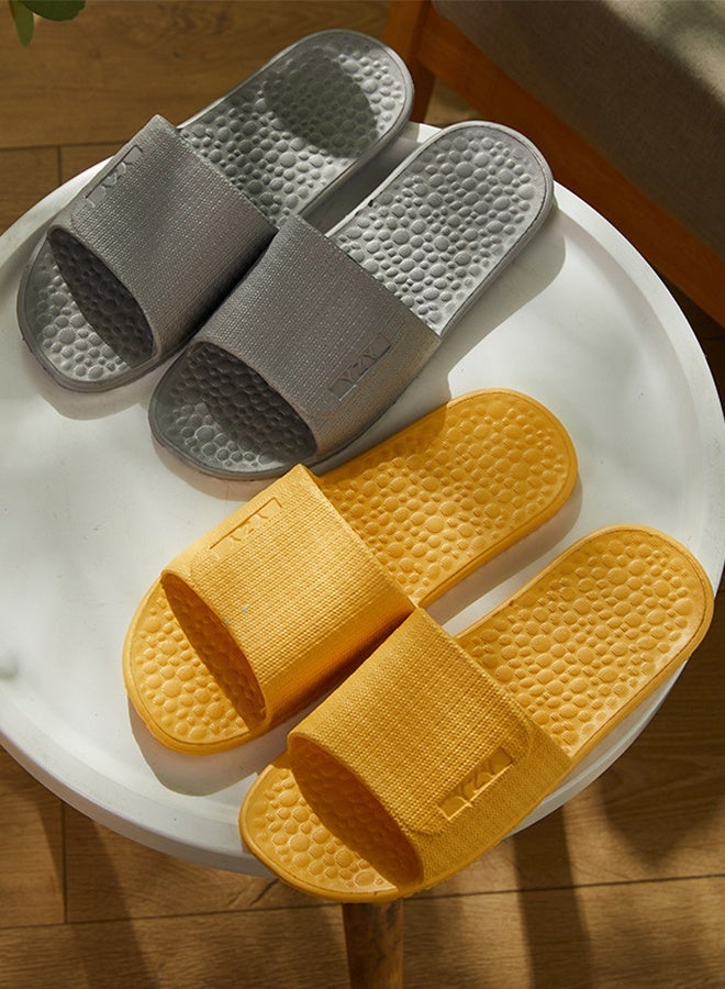 DUNISO Slippers for Women Quick Drying Bath Slippers with Thick Sole Non-Slip Soft Slippers Open Toe High Tenacity House Bedroom Slippers Spa Bath Pool Gym House Sandals for Indoor & Outdoor - Image 5