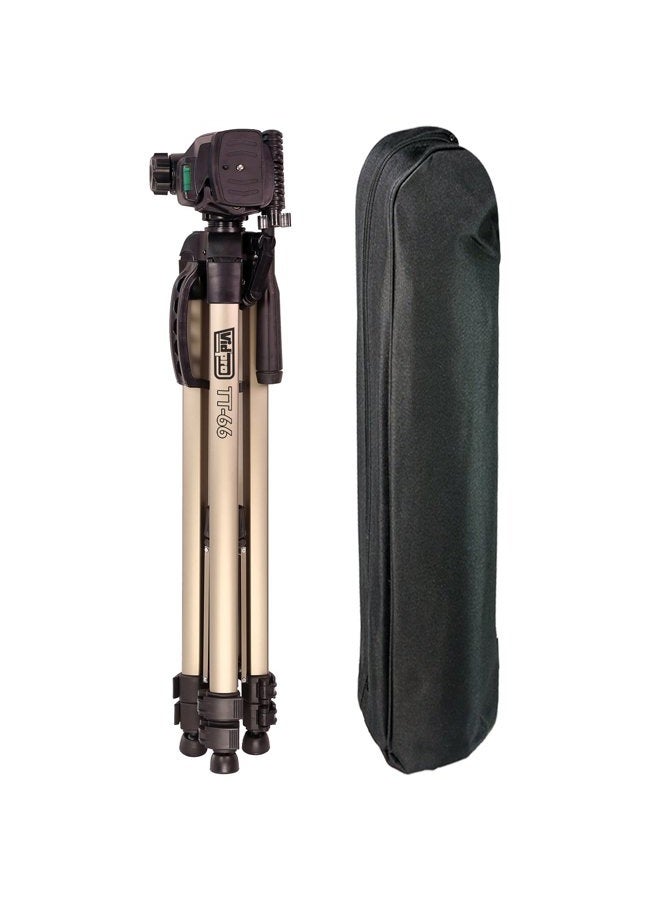 Vidpro TT-66 66" Heavy-Duty Aluminum Tripods with 3-Way Pan & Tilt Head & Case - Image 3