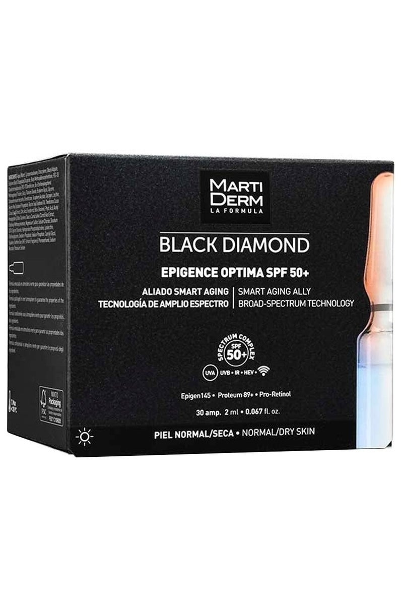 مارتيديرم بلاك دايموند إبيجينس أوبتيما SPF50 + أمبولة 30*2 مل - Image 1