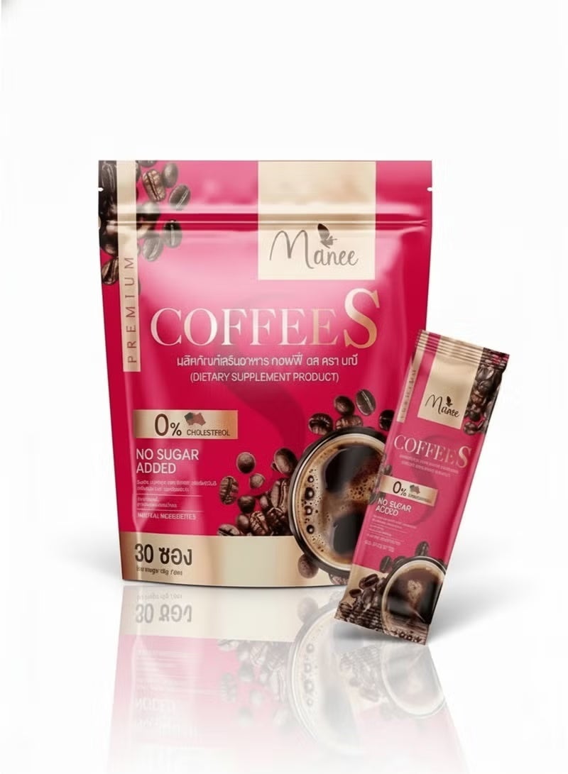 Coffee S No Sugar Added Coffee Powder 30 Sachets | Premium Instant Coffee