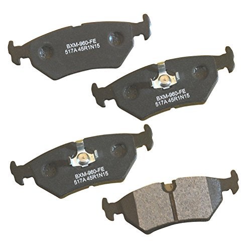 Bendix Premium SBM517A Semi-Metallic Rear Brake Pads for Aston Martin DB7 1998-1997, DB7 2004-2000 - Image 1