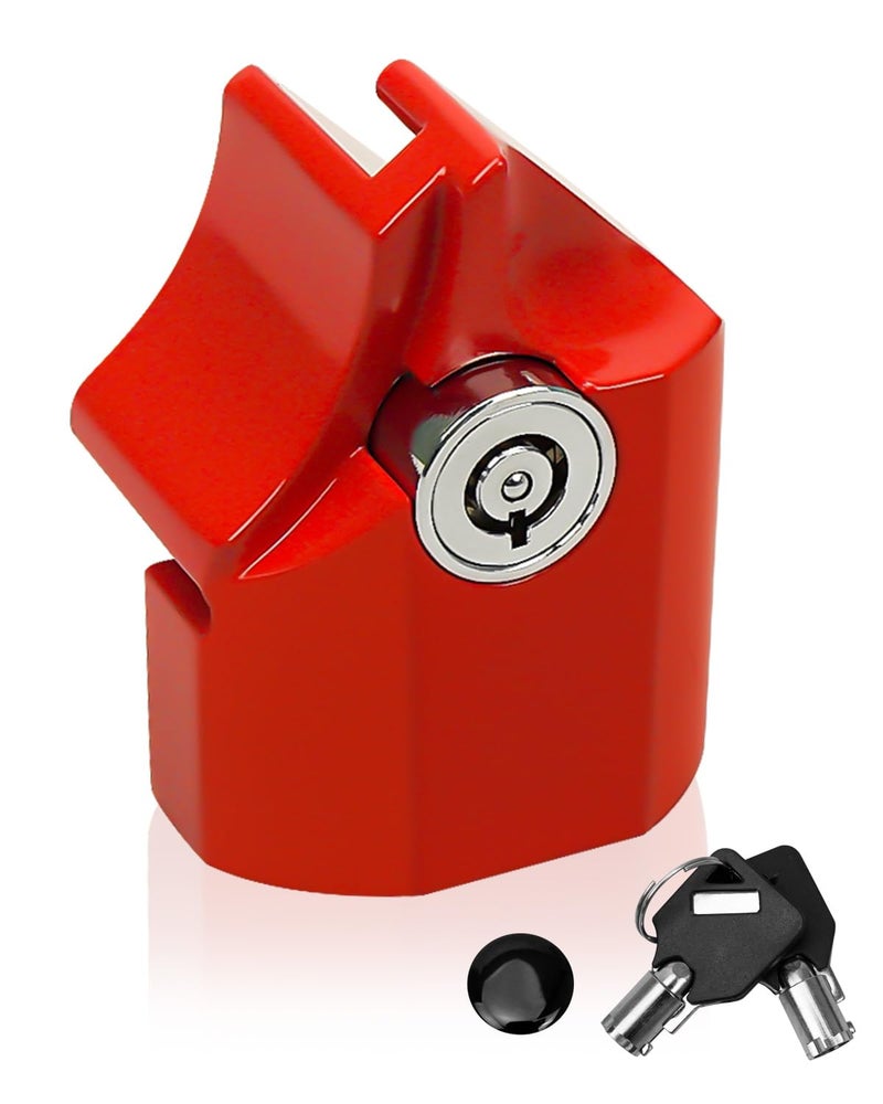Tavaski Tailgate AntiTheft Lock Compatible with Toyota Tacoma 2016 2017 2018 2019 2020 2021 2022 2023 Truck Bed Tailgate Lock with Keys Made by Zinc Alloy Red - Image 2