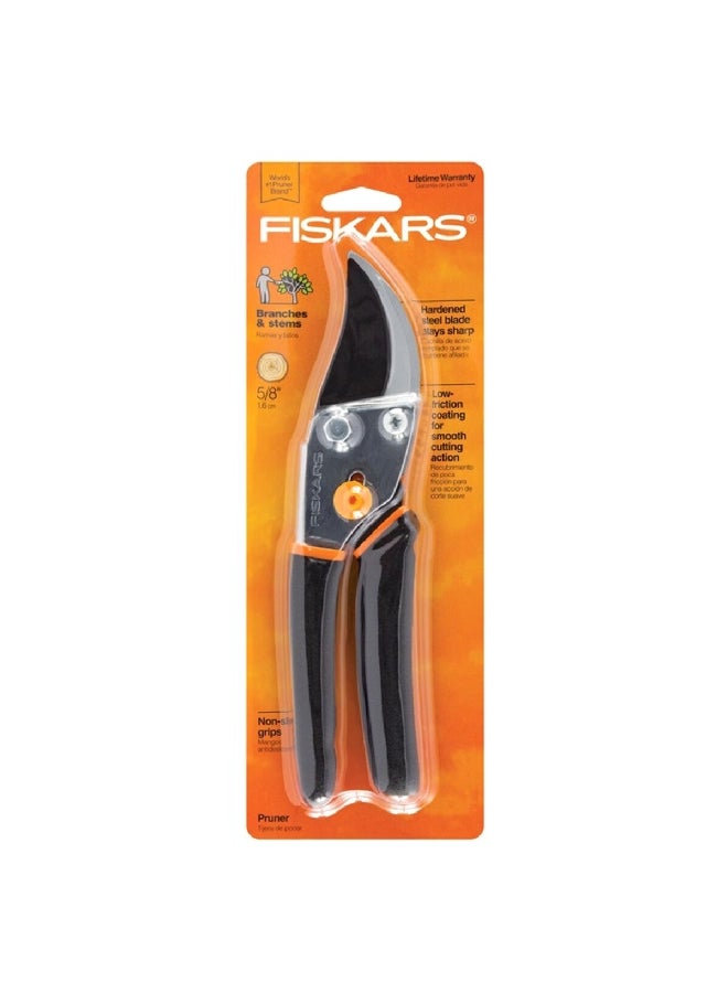 Fiskars Traditional Bypass Pruner Silver and Black 10.8 x 4 x 1 Inch 391091-1013 - Image 4