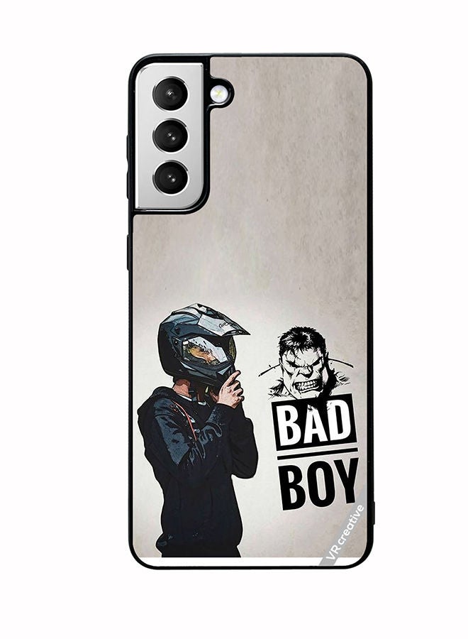 VR CREATIVE Protective Case Cover For Samsung Galaxy S22 5G Bad Boy Design Multicolour - Image 1