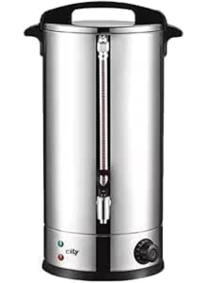 سيتي غلاية كهربائية من الفولاذ المقاوم للصدأ سعة 20 لترًا وقوة 2400 وات - Image 1