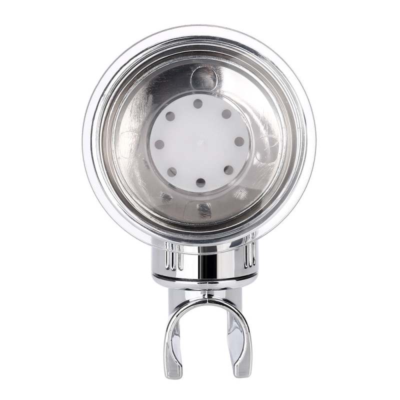 Shower Head Holder: Silver 4.70 X 3.90 X 2.80 In - Adjustable Suction Shower Holder for Bathroom Wall Mount - Image 5