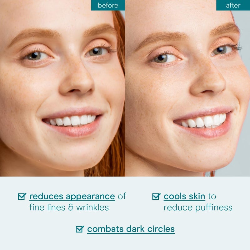 Baebody جل العين باي بودي المعتمد بشكل كبير - كريم تحت العين المتقدم للتبريد لدوائر الظلام والانتفاخ - مضاد للشيخوخة ومرطب - هدايا الجمال للنساء، حجم السفر (15 مل/0.5 أونصة سائلة) - Image 2