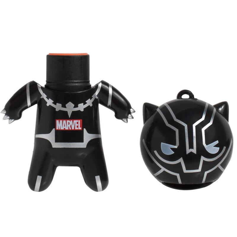 Lip Smacker Marvel Lip Balm Keychain, Clear & Glossy, Fun & Giftable, Cruelty Free - Black Panther - Image 3