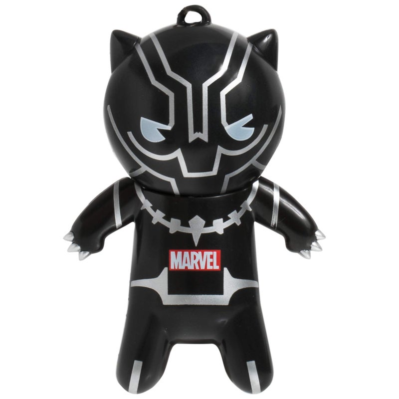 Lip Smacker Marvel Lip Balm Keychain, Clear & Glossy, Fun & Giftable, Cruelty Free - Black Panther - Image 2