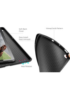 Protect Samsung Galaxy Tab A8 10.5" Case with pen holder flexible silicone case auto sleep & wake features  - Image 3
