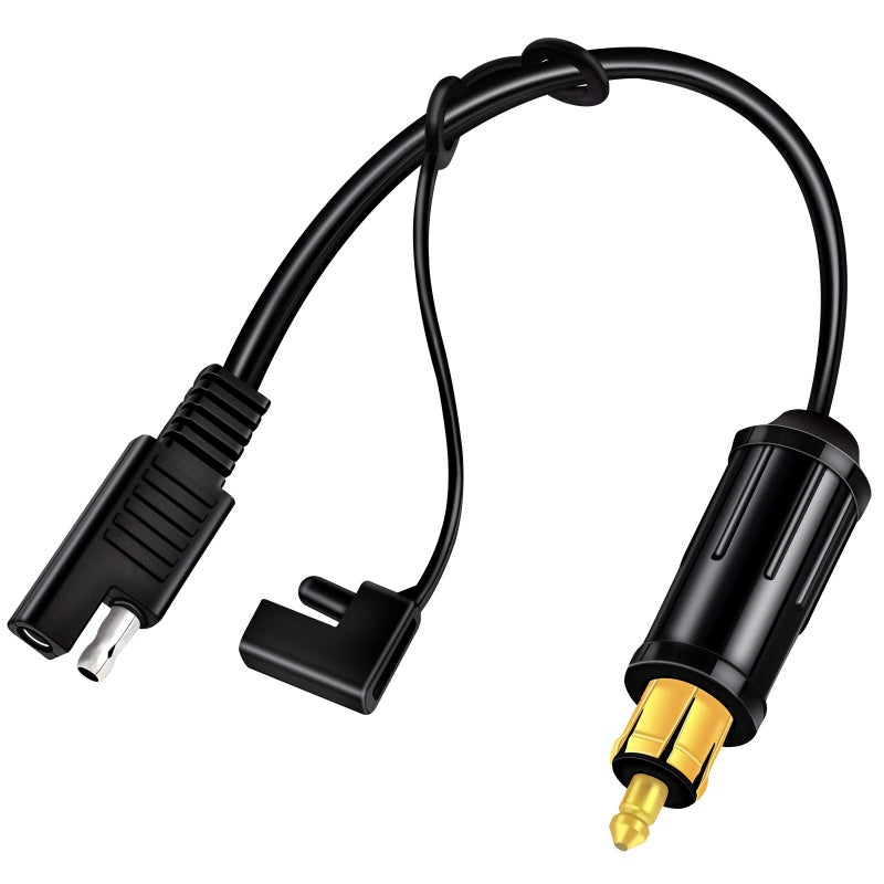 Zhovee BMW Cigarette Lighter Splitter Adapter SAE Connector to DIN Plug for Car Power Charger Port - Image 3