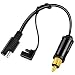 Zhovee BMW Cigarette Lighter Splitter Adapter SAE Connector to DIN Plug for Car Power Charger Port - Image 2