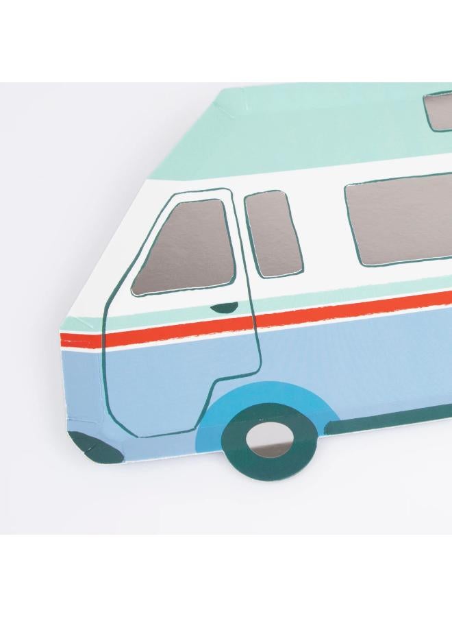 Meri Meri Outdoor Adventures Camper Van Plates - Image 3