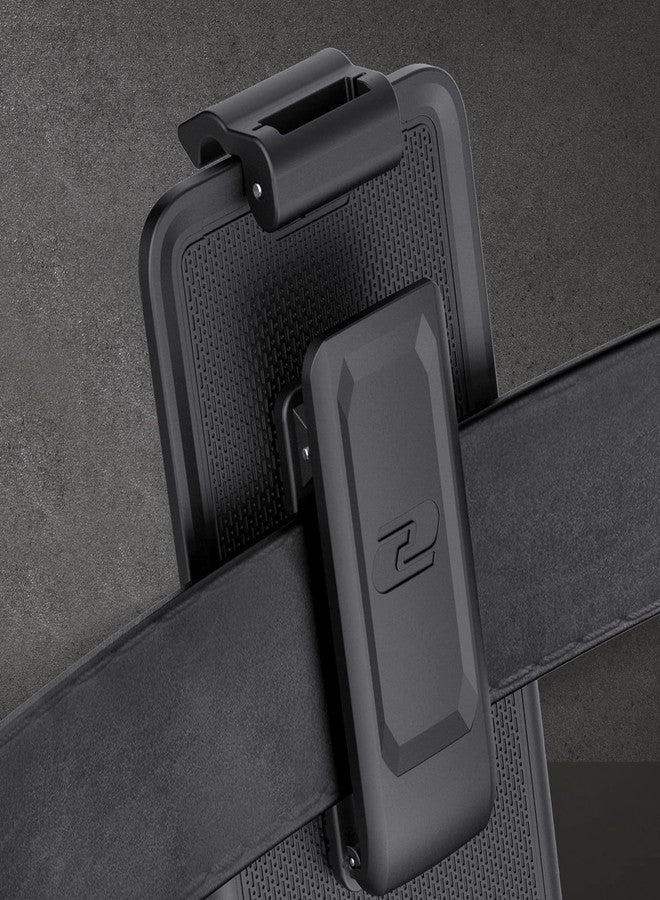 Encased MAG SlimShield Designed for iPhone 14 Pro Max Belt Case with Holster Clip - Compatible with MagSafe (Blue) - Image 4