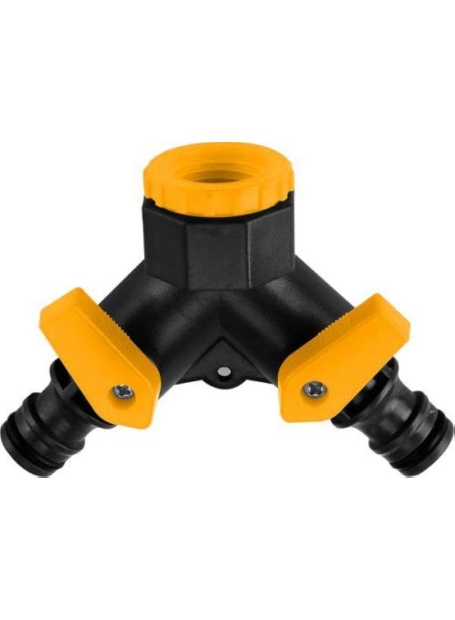 Tolsen Y-splitter with shut-off function - Image 1