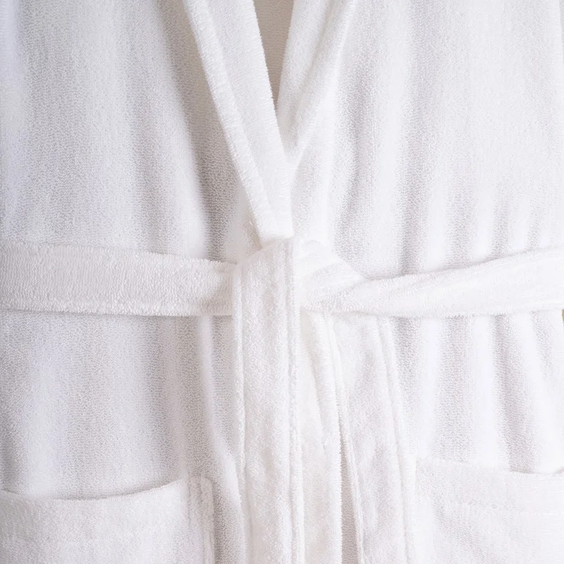 Penelope 100% Cotton Bathrobe XXL White - Noa Series
