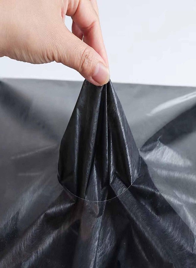 FAYADA ورق تغليف زهور من فايادا، ورق تغليف زهور من القطن الكوري، بطانة قابلة للسحب، 40 ورقة صغيرة غير منسوجة مقاومة للماء للزهور الطازجة (أسود) - Image 1