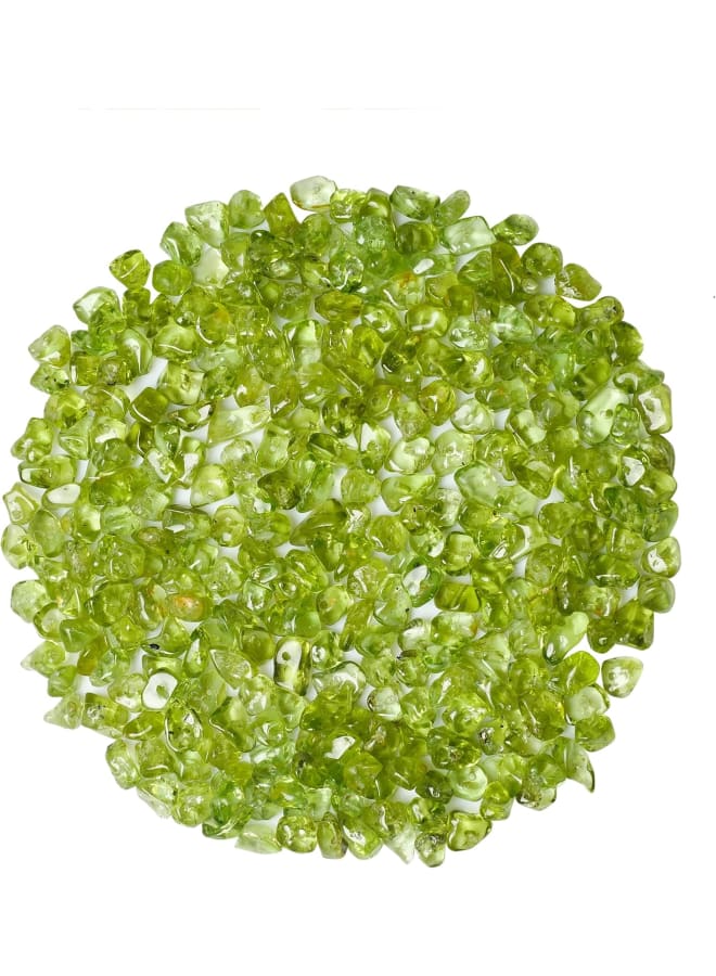 أحجار الزبرجد - الكريستال والأحجار الكريمة - أحجار الحصى المسحوقة - خرز المجوهرات - أحجار كريمة للحرف اليدوية - حشو مزهرية صغيرة - أحجار كريستال للزينة - Image 1