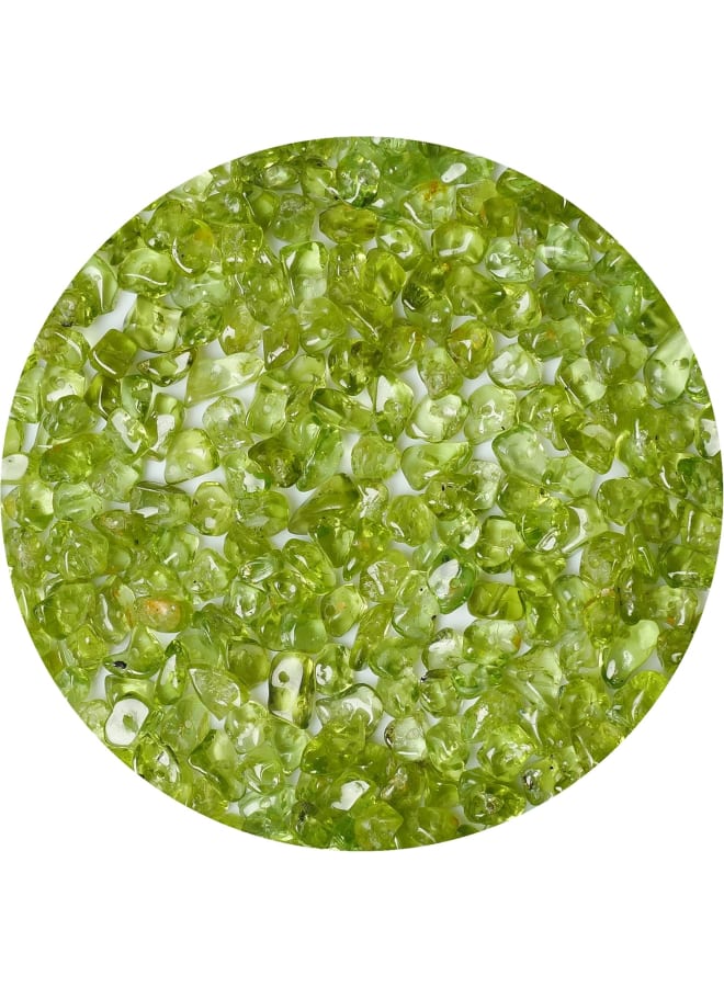 أحجار الزبرجد - الكريستال والأحجار الكريمة - أحجار الحصى المسحوقة - خرز المجوهرات - أحجار كريمة للحرف اليدوية - حشو مزهرية صغيرة - أحجار كريستال للزينة - Image 3