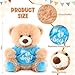 Simgoing 10 Pcs Baby Shower Bear Bulk 10 Inch Soft Plush Teddy Bears with Bow and Shirt Stuffed Party Favors for Gender Reveal Nursery Baby Shower DecorationsBoyBlue - Image 4