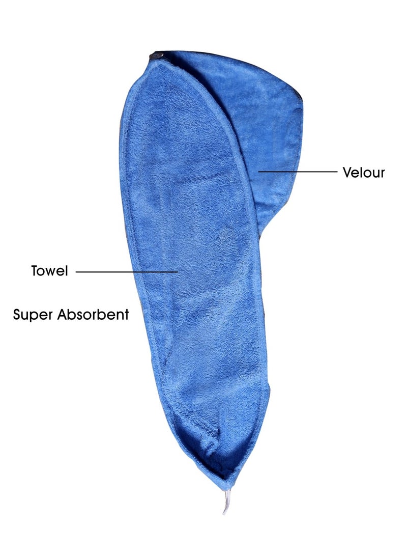 Hair Wrap Turban – Cotton (Super Soft Luxury) 380 GSM