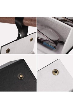 Arabest Sunglass Eyeglass Organizer Collector 5 slot PU Eyeglasses Storage Case Box Multiple Hanging Eyewear Display  - Image 5